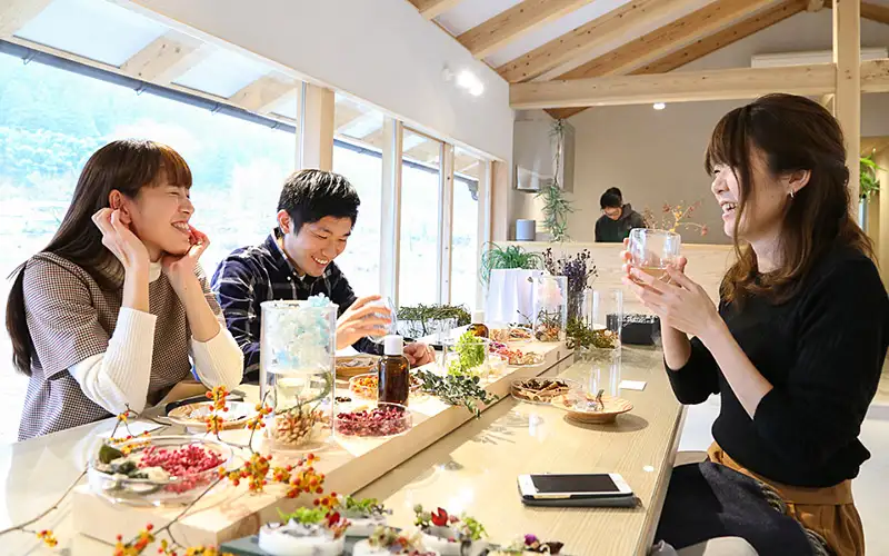 タボレッタポプリ作り体験